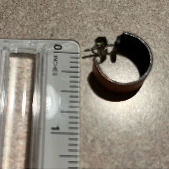 Copper hoops - Picture 2 of 3